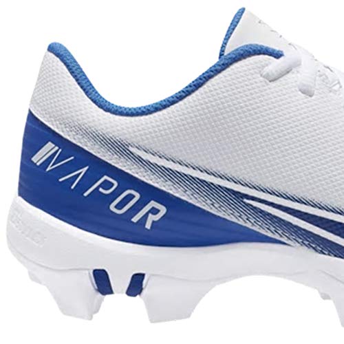 Nike Kids Vapor Shark BG Football (Toddler/Little Kid/Big Kid) White/Game Royal/White 3 Little Kid M3