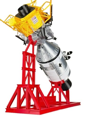 CYBERTOFU 1/48 Scale NASA Apollo Saturn V Command Service Module CSM Model with Lunar Module LM Model 3D Build