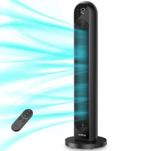 Oraimo Tower Fan 42 inch, 29ft Air Supply Distance, Quiet 120