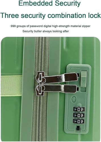 Travel Suitcase Makeup Travel Case Hard Shell Vanity Cases Portable ABS Cosmetic Case Hand Luggage Case for Women Carry-on Luggage(E)3