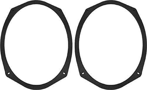 6x9 Speaker Spacers Depth Extender Extending Rings - 1/4" Thick - SSK69 - Stackable - Perfect for Framing Fiberglass Enclosures - 1 Pair