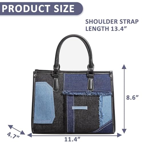 Bolso Tote Denim para Mujer miniatura 4