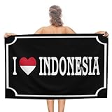Toallas de playa para adultos, toallas de viaje prelavadas, suaves, compactas, con banderas nacionales de país, marinero, velero, campo, hotel, spa, jacuzzi, 78 x 130 cm