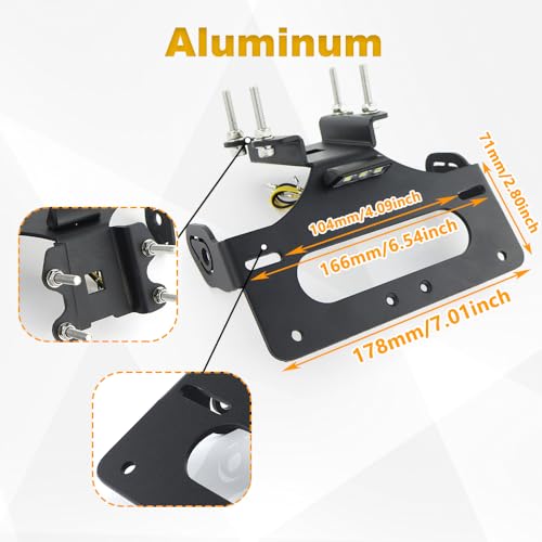 Rearace Fender Eliminator Bracket