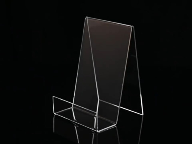 Soportes Para Libros De Acrílico Transparente - Pack De 10, Ideal Para Exponer Libros, Fotos Y Productos En Tiendas O Casa