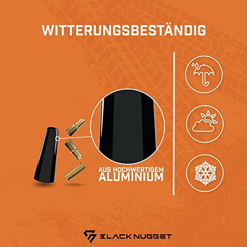 BlackNugget® Autoantenne 3cm - Universal Kfz Antenne - Dachantenne mit erstklassiger Empfangsqualität - Kurze Auto Antenne für AM & FM Empfang - DAB Antenne Auto - Kurzstabantenne – Bild 7