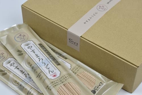 国産小麦100% 手延べ[やすまろうどん] 18食(80g×18束)