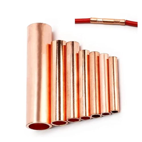 Tube de connexion électrique GT-95 anti-surchauffe en cuivre malléable 5pcs