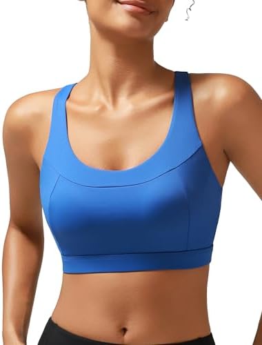 RUNNING GIRL Sports Bras for Women High Support,Racerback Molded ...