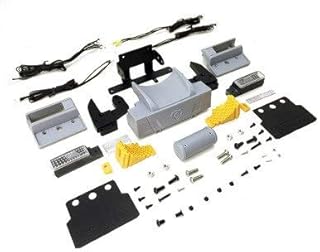 Hockus Accessories Scania Truck Tail Upgrade Parts Rear Bumper & Rear led lamp & mud Kits 1/14 rc R470 R620 56323 Tractor Trailer - (Color: Kits (with ledlight))