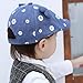 Ipetboom 1pc Adorable Beret Hat Stylish Cotton Headwear for Boys Girls Casual Winter Cap Comfortable Breathable Design for Boys and Girls Fashion Blue