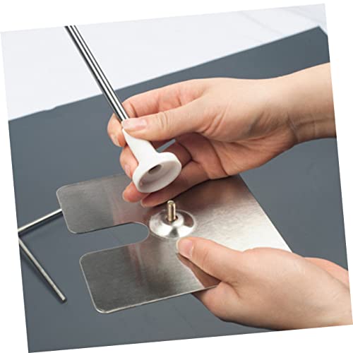 Mini support de fond en T résolvant les plis de toile sur table - 6