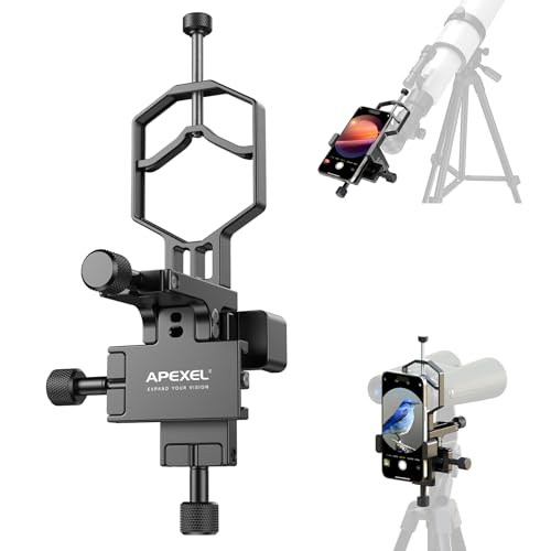 Apexel Universal Smartphone Adapter (Metal Frame Version)
