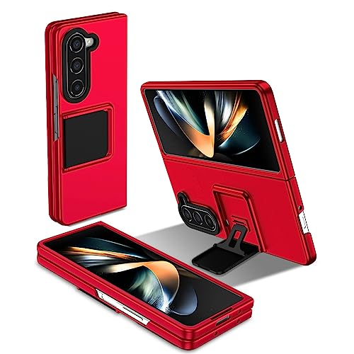 JUNENTER Samsung Galaxy Z Fold 5pP[X [߉\ȃuPbg] ϏՌPCVF Yیt 5 gуP[X bh