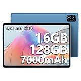 TECLAST M40 Plus Tablet 10 Zoll,16GB RAM 128GB ROM(1TB TF) Android 12 Tablet PC, MTK Octa-Core 2.0GHz Gaming Tablet, 13MP+5MP Kamera,7000 mAh,1920X1200 FHD/5G WiFi/GPS/Google GMS/Typ C/3.5mm Jack