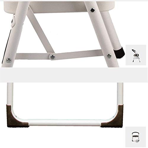 Taburete con peldaños plegable y portátil que optimiza el espacio en interiores 3
