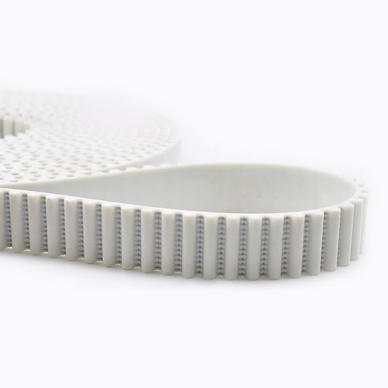 Qinlu-3D Printer Belt 1 Meter Open Timing Belt 2GT 3M 5M 8M S2M S3M S5M S8M L H XL MXL Width 6/10/15/20/25/30/40mm White Polyurethane with Steel PU, 3D Printer Accessories(HTD-8M-Width 25mm)