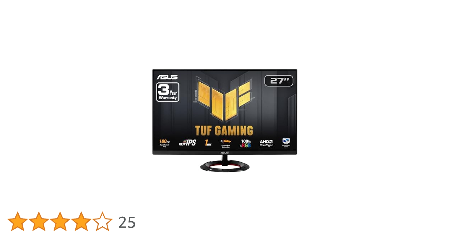 ASUS TUF Gaming 27インチ モニター 箱無し ASUS TUF Gaming 27インチ モニター 箱無し - メルカリ