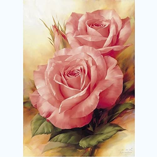 Broderie diamant kit complet plein de fleurs pour décorer un grand salon