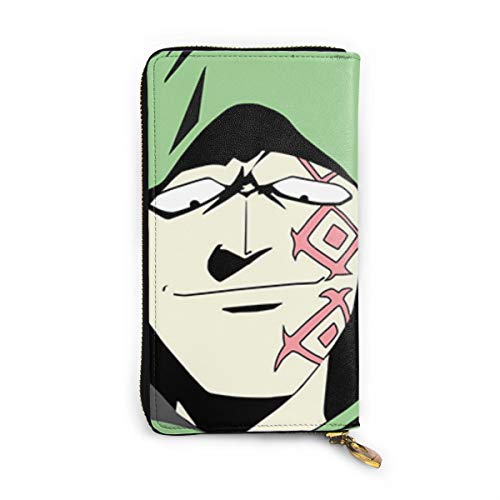 Preisvergleich Produktbild Einteilige Geldbörse aus Leder im Retro-Look, Reißverschlüsse, individuelles Design, tragbar, langlebig