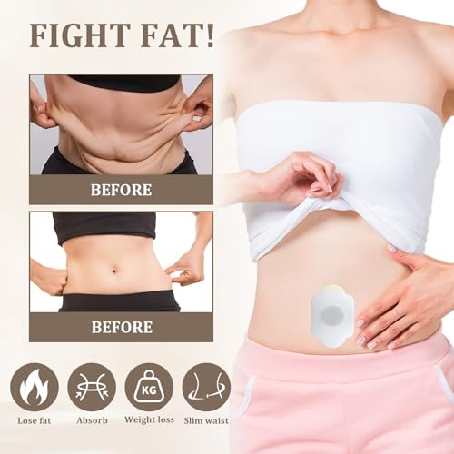 18 Stück Detox Patches Abnehmen, Slim Patch, Abnehmen Schnell Fettverbrenner, Gewichtsabnahme, Bauchentgiftung, Fettverbrennung, Appetitkontrolle, Geeignet für Alle Körpertypen