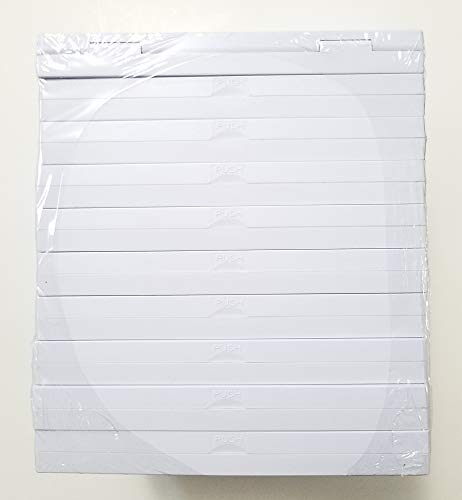 JM Extra Large Set of 10 Transparent 3D Floating Frame Display Holder/Box/Frames for Challenge Coins, AA Medallions, Antique, Jewelry, Gift, White, 7 x 7 x 0.75 Inches