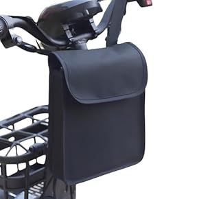 ブラック自転車バッグ 約60cm POTA BIKE(ポタバイク) セミハードフロントバッグ for ミニベロ