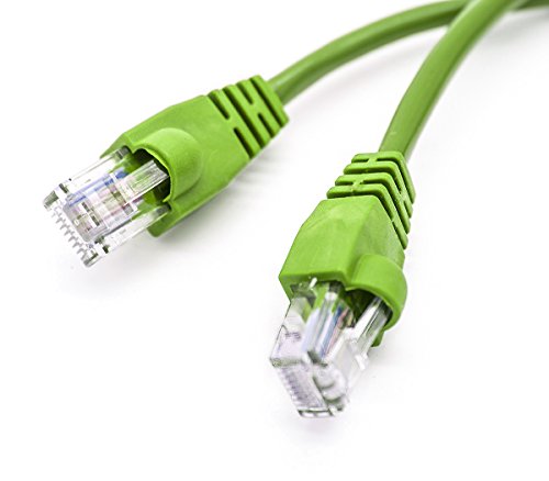 CAT6A イーサネットケーブル 10GB RJ45 銅線ネットワークパッチケーブル - 長さと色を選択 6 Foot (1-Pack) BB-C6MB-6GN