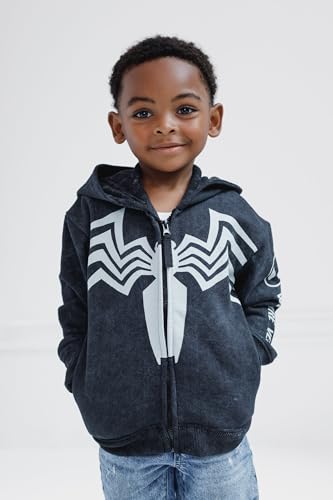 Image of Marvel Spider-Man Matching Family Cosplay Fleece Zip-Up Hoodie