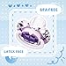 Somniumnight Cute Adult Size Pacifier: Large Shield Paci for Anxiety with Bats Clip - Bad Rock Bunny Big Binky for Autism with Case - Rabbit Soft Silicone Nipple for Sleep