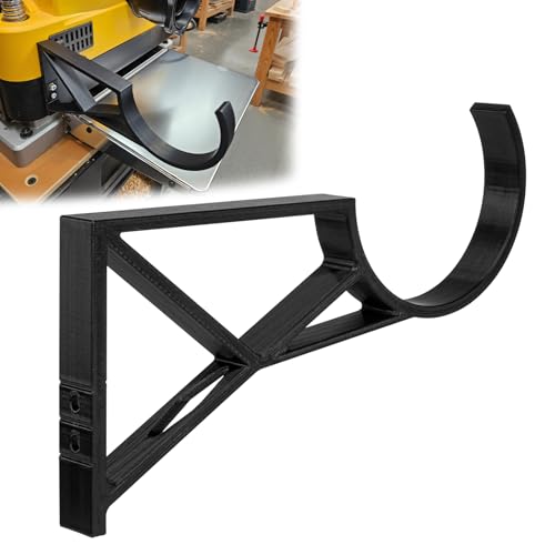 Dust Hose Bracket for DeWalt 735 Planer | Compatible with 2.5 & 4 Inch Hoses | Side Mount Attachment | Keeps Workspace Clear | Easy Installation (4 inch Hose)