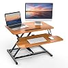 ERGOMAKER Staande standaard, in hoogte verstelbaar bureau, 64 x 41 cm, snelle pasvorm, staande computertafel met…