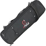 Bandolera, bolsillo y asas Ortola 4040-001 - Funda flauta travesera, color negro