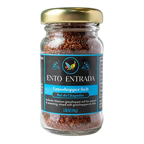 2 Pack Sal Con Chapulin, Grasshopper Salt Made in Oaxaca Mexico with Toasted Mexican Grasshoppers also known as Chapulines | Perfect as a Mezcal Salt, in Traditional Oaxacan Recipes and More! - Image 5