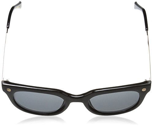 Foster Grant Women's Jet Set 1 Square Sunglasses, Black/Smoke, 50 mm4