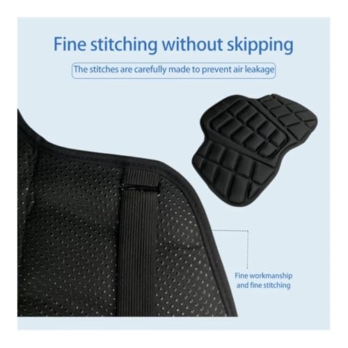 Coussin moto confortable housse de siège décompression d'absorption chocs - 5
