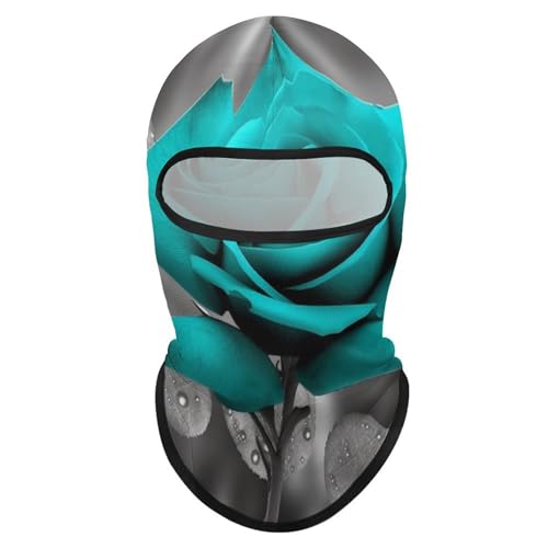 Balaclava Gris Azulado con Protección Solar para Hombres y Mujeres, Máscara Respirable de Cabeza Completa para Senderismo, Ciclismo, Correr y Conducir miniatura 7