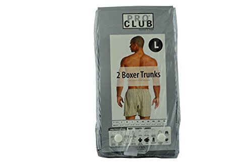 Pro Club Mens Boxer Trunks Set of 2, Multicolored, 4XL2