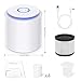 Purificador de Aire Portátil, Mini Filtro de aire USB con Filtro HEPA/Carbón...
