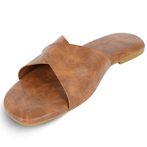 Image of DFR Women Casual Cushioned Flat Slippers Woman