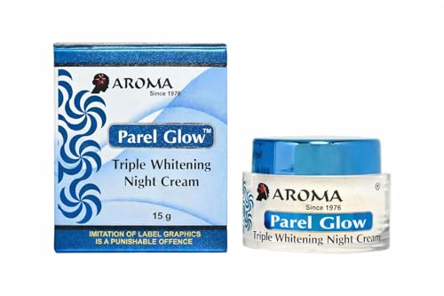 Image of Aroma Pearl Triple Glow Whitening Night Cream, Skin Moisturiser, 15 g