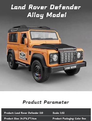 Image of Magicwand 1:32 Scale Die-Cast Metal Car Lland Roverr Experience with Openable Doors,Pull Back Action,Blinking Lights【Pack of 1】【Colors as Per Stock】