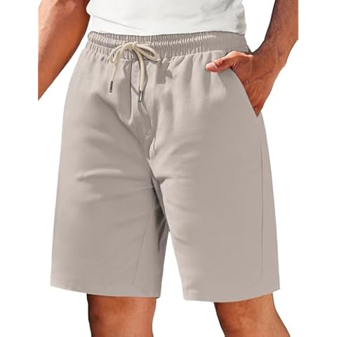 COOFANDY Cotton Chino Shorts with Pockets Cover