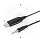Tangxi USB Programmierkabel mit CD für Funkmodelle VX-6, VX-7, VX-6E, VX-6R, VX-7E, VX-7R, VXA-700, VXA-710, VX-120, VX-7E, VX-7E, VX-7E170, VX-177, VX-460, HX471, FT-250R, FT-250R T-270R, FT-277R