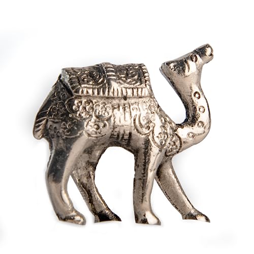 Wonder Care Metal Camel Statue Handicraft Collection Antique Camel Figurines and Statues Show Pieces Home Decor Sculpture Collectibles