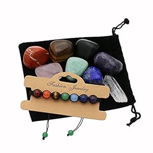 Nvzi Chakra Stones, Chakra Crystal Set, Healing Crystals, Spirtual Things, Cuarzos De Energia Y Piedras Curativas, Crystals for Beginners, Witchy Gifts for Women, Cristals and Stones