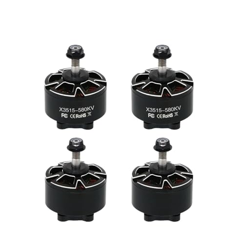 Moteur sans balais X3515 580KV pour drone RC quadrirotor et hexacopter 6S 8S