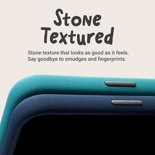 TineeOwl Case for iPhone 17 Pro – MagSafe Compatible, Aluminum Buttons, Camera Control & Rounded Action Button, Slim Textured TPU, Minimalist – DuneX Series by TineeOwl - Used condition - Image 3