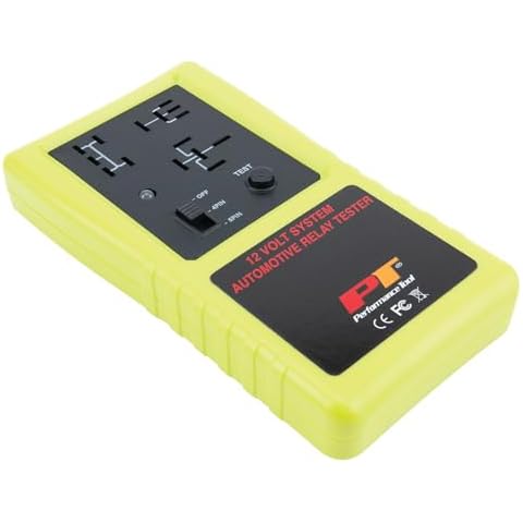 Performance Tool 3009 Compact Cordless Automotive Relay Tester for 12 Volt 4 and 5 pin relays and More Cover