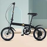 Bicicletta Pieghevole Per Adulti, Velocità Variabile, Leggera E Portatile, Ideale Per Studenti E Pendolari, Disponibile Nelle Taglie 12, 14 E 16 Pollici A,14